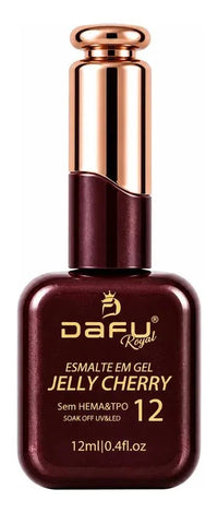 ESMALTE EM GEL DAFU JELLY CHERRY SEM HEMA & TPO – COR 11 | 12ML