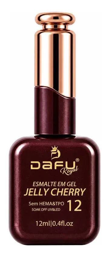 ESMALTE EM GEL DAFU JELLY CHERRY SEM HEMA & TPO – COR 11 | 12ML