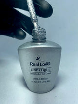 ESMALTE EM GEL REAL LOVE LINHA SILVER GOLD LIGHT 003- 10ML INVILA - Tudo para unhas em gel