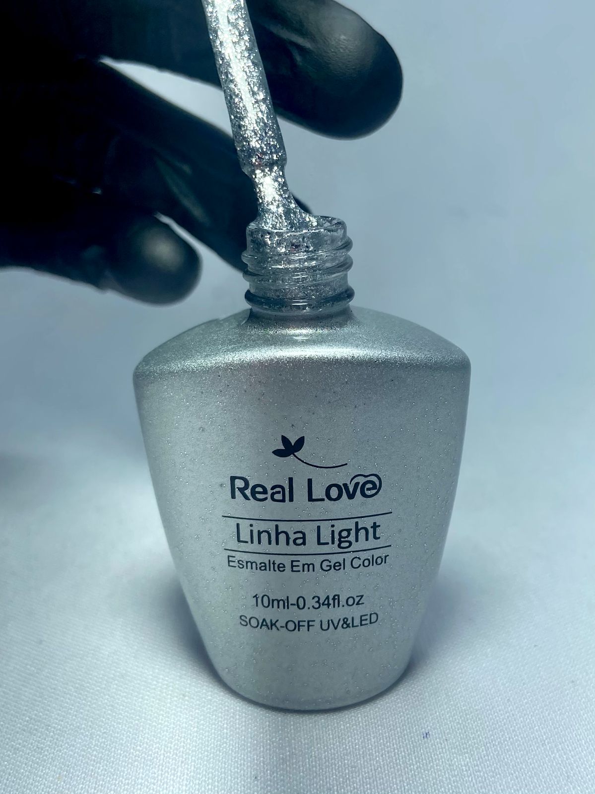 ESMALTE EM GEL REAL LOVE LINHA SILVER GOLD LIGHT 003- 10ML INVILA - Tudo para unhas em gel