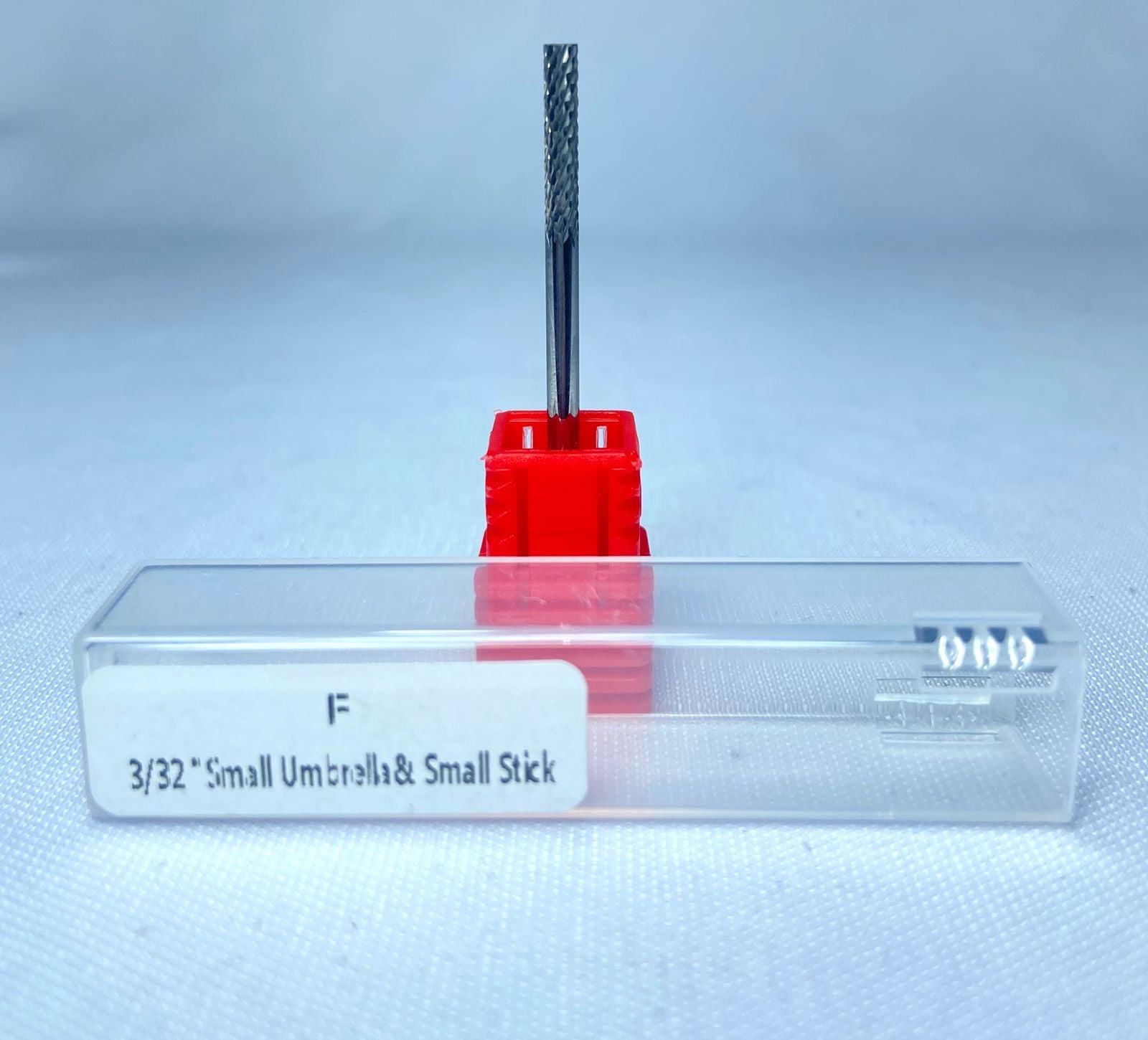 BROCA DE TUNGSTÊNIO F SMALL UMBRELLA SMALL STICK- 2 EM 1 INVILA - Tudo para unhas em gel