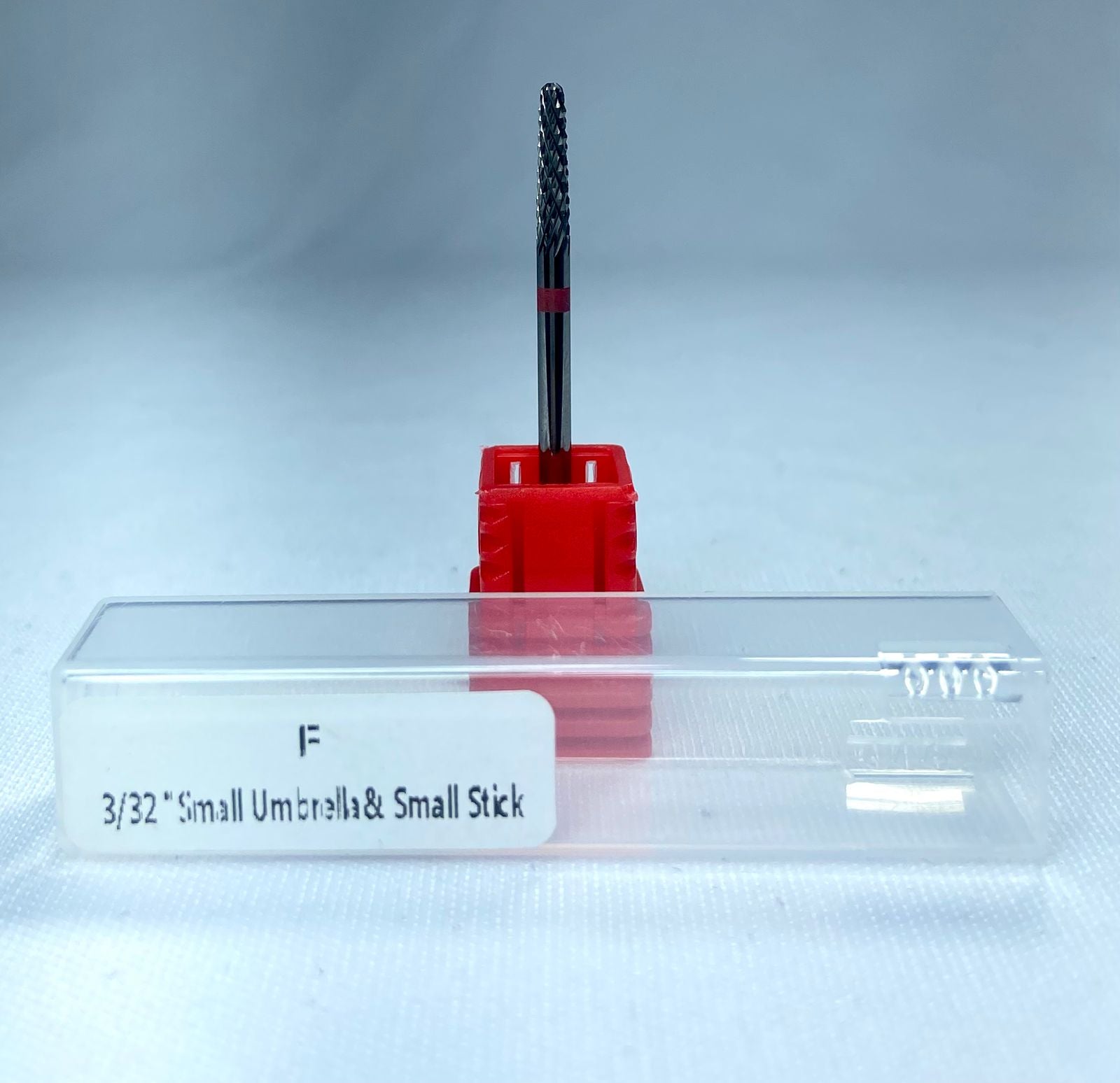 BROCA DE TUNGSTÊNIO F SMALL UMBRELLA SMALL STICK- 2 EM 1 INVILA - Tudo para unhas em gel