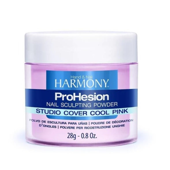 Pó Acrílico Harmony 28g - Studio Cover Cool Pink INVILA - Tudo para unhas em gel