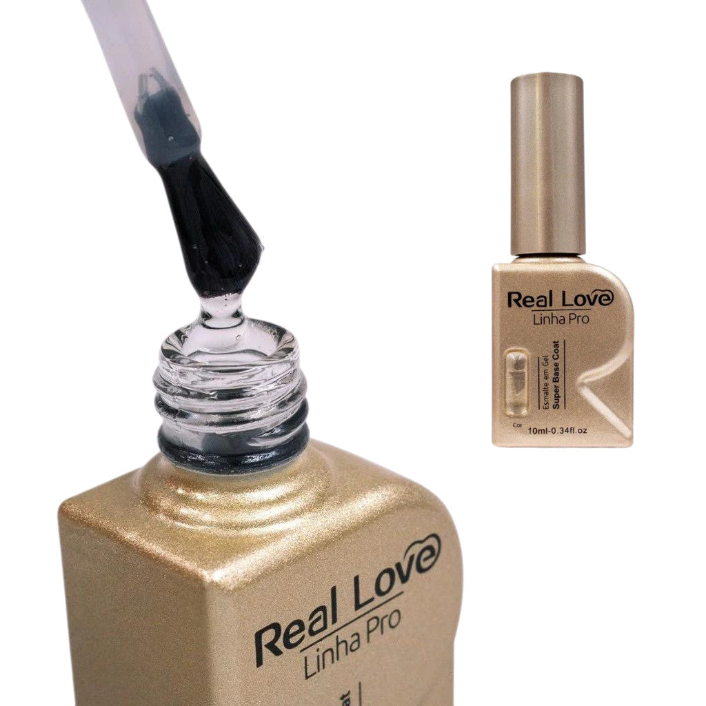 SUPER BASE COAT LINHA PRO REAL LOVE- 10ML INVILA - Tudo para unhas em gel
