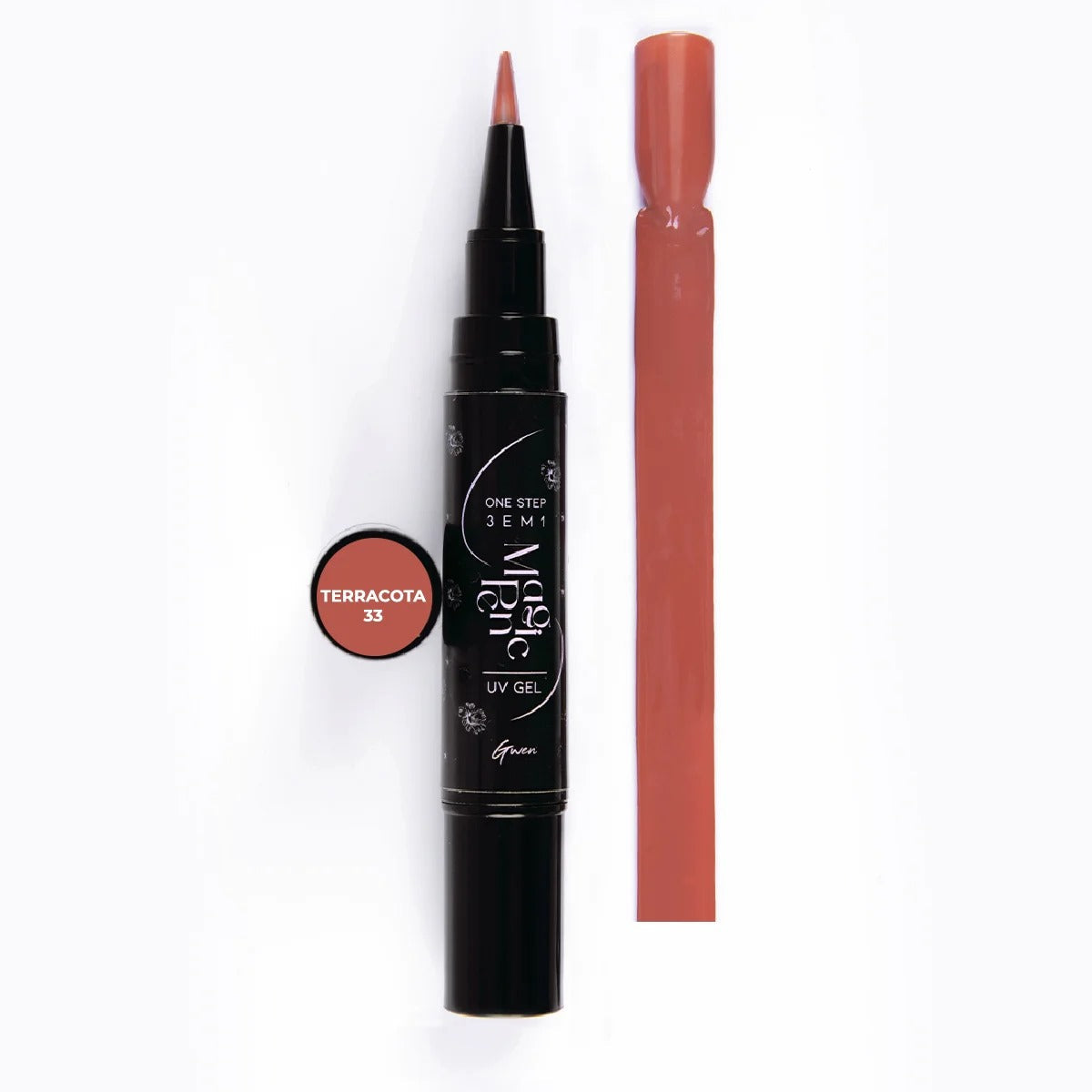 CANETA MAGIC PEN 3 EM 1- TERRACOTA INVILA - Tudo para unhas em gel