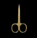 TESOURA EYEBROW DOURADA INVILA - Tudo para unhas em gel