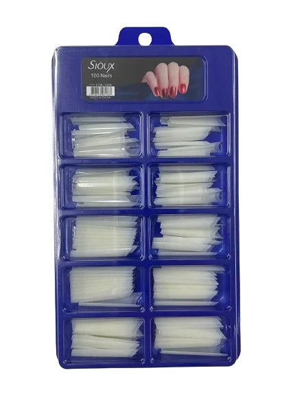 TIPS BAILARINA LEITOSA EXTRA LONGA SIOUX- 100 UND INVILA - Tudo para unhas em gel