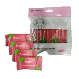TOALHA COMPRIMIDA DAFU- 8PCS INVILA - Tudo para unhas em gel