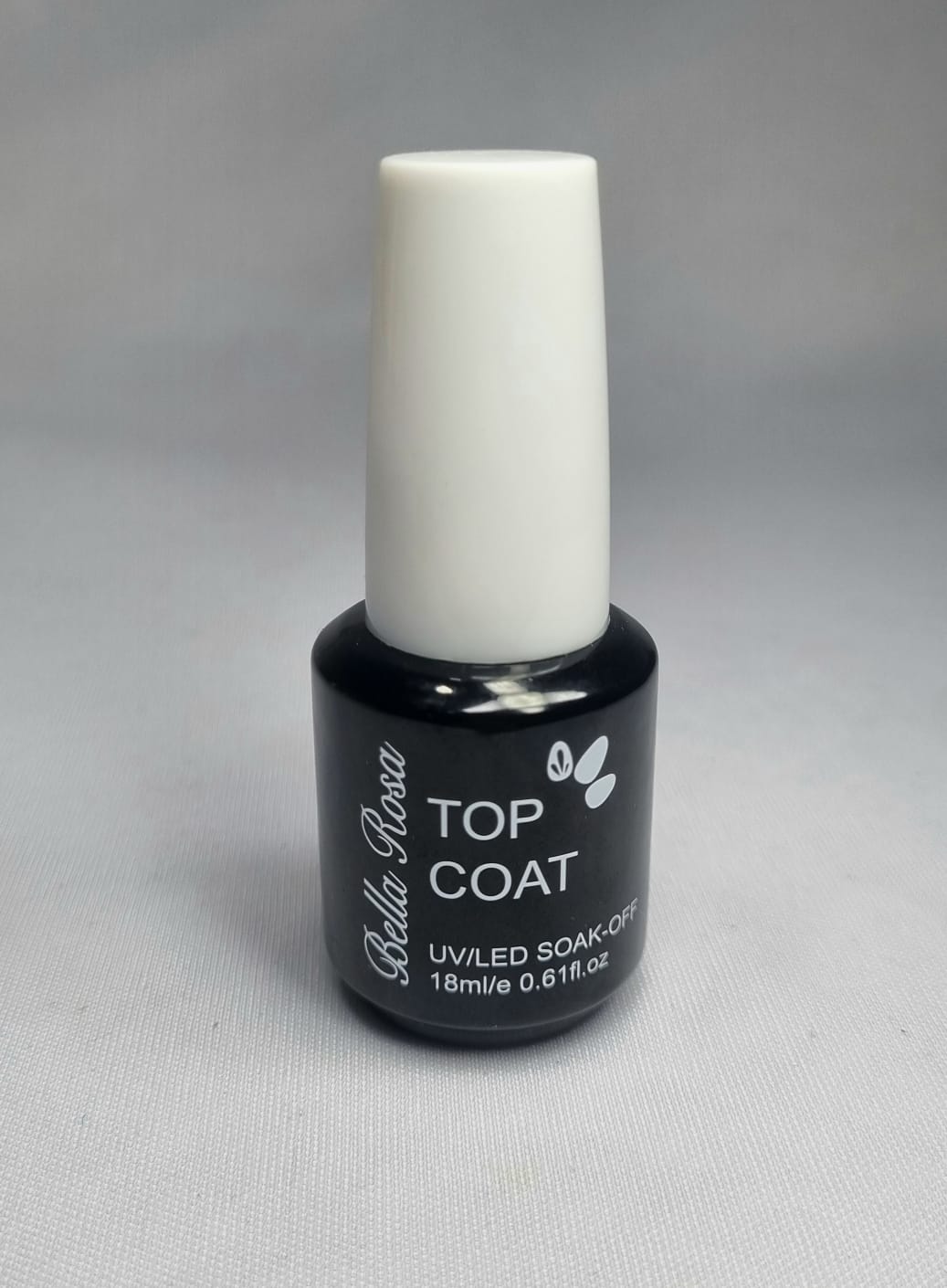 TOP COAT BELLA ROSA- 18 ML INVILA - Tudo para unhas em gel