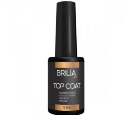 TOP COAT -  BRILIA 10ML INVILA - Tudo para unhas em gel