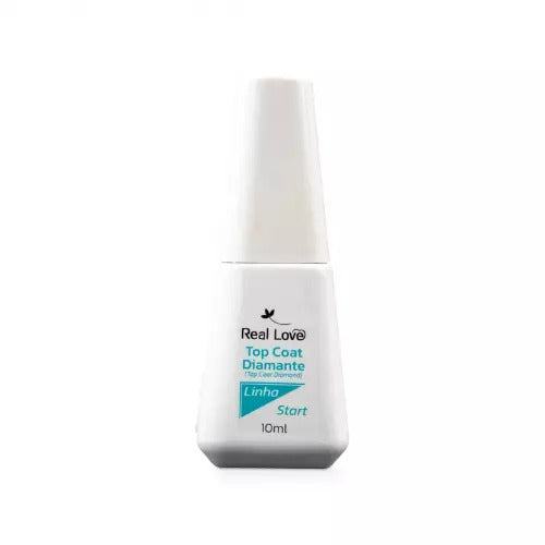 TOP COAT DIAMANTE REAL LOVE L START 10ML INVILA - Tudo para unhas em gel