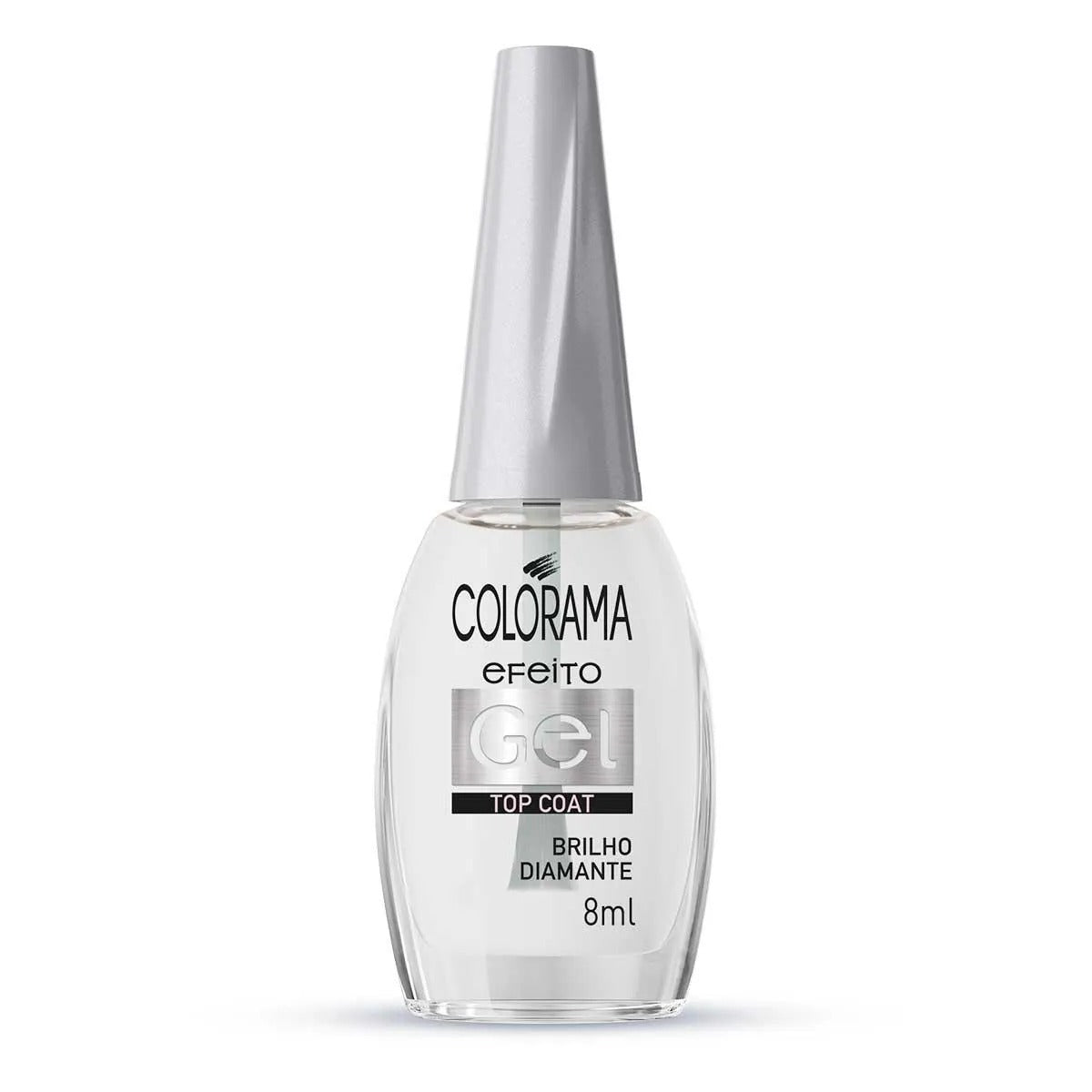 ESMALTE COLORAMA TOP COAT 8ML INVILA - Tudo para unhas em gel