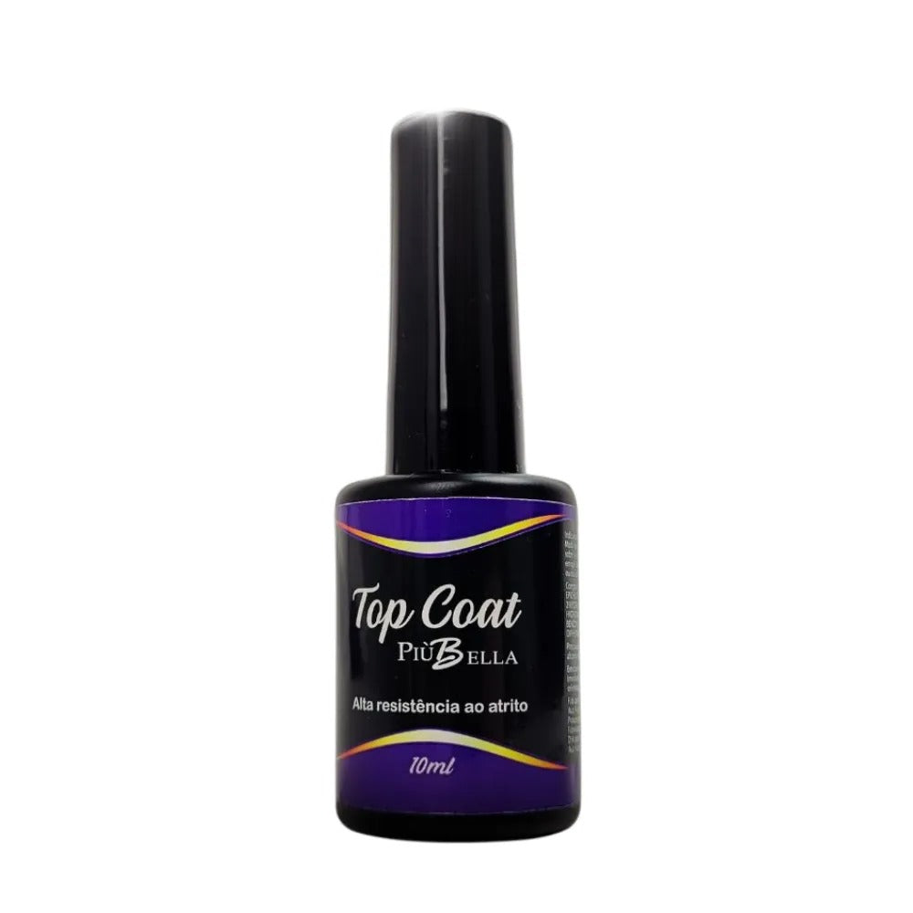 TOP COAT PIU BELLA 10ml INVILA - Tudo para unhas em gel