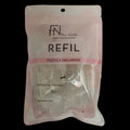 POSTIÇA FAN NAILS REFIL TRANSPARENTE- 600UN INVILA - Tudo para unhas em gel