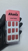 UNHA POSTICA AHANIA 24PCS INVILA - Tudo para unhas em gel