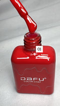 ESMALTE DAFU COLOR VERMELHO 01- 10ML INVILA - Tudo para unhas em gel
