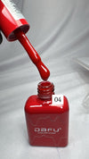 ESMALTE DAFU COLOR VERMELHO 04- 10ML INVILA - Tudo para unhas em gel