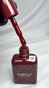 ESMALTE DAFU COLOR VERMELHO 05- 10ML INVILA - Tudo para unhas em gel