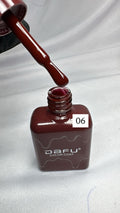 ESMALTE DAFU COLOR VERMELHO 06- 10ML INVILA - Tudo para unhas em gel