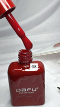 ESMALTE DAFU COLOR VERMELHO 08- 10ML INVILA - Tudo para unhas em gel