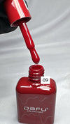 ESMALTE DAFU COLOR VERMELHO 09- 10ML INVILA - Tudo para unhas em gel