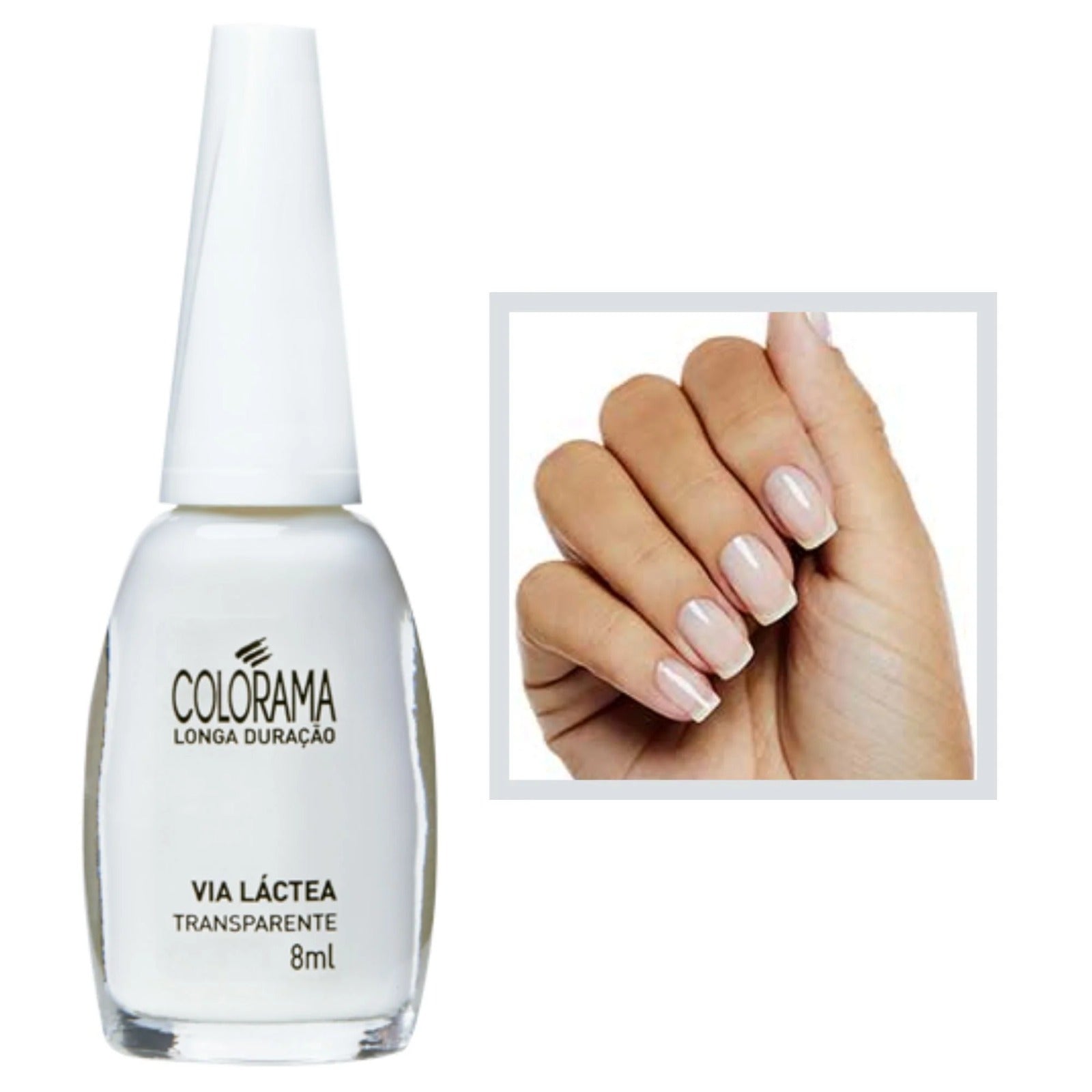 ESMALTE COLORAMA VIA LACTEA 8ml INVILA - Tudo para unhas em gel