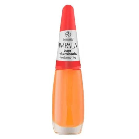 ESMALTE IMPALA BASE VITAMINADA TRATAMENTO 7,5ml INVILA - Tudo para unhas em gel