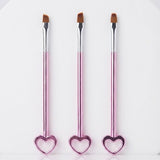 PINCEL PARA UNHAS 3UNIDADES - DAFU