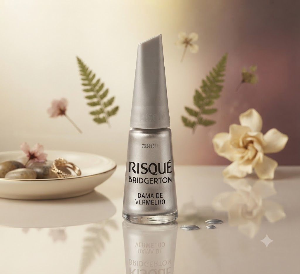ESMALTE RISQUE 8ML DAMA DE PRATA