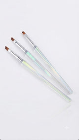 KIT PINCEL 3UNIDADES PARA UNHAS - DAFU