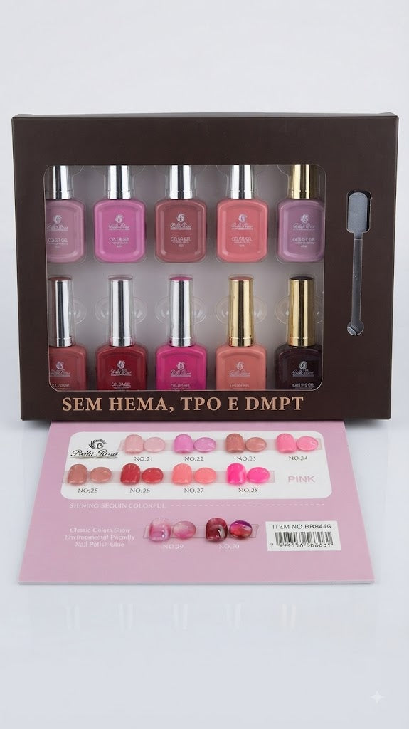 KIT ESMALTE BELLA ROSA
