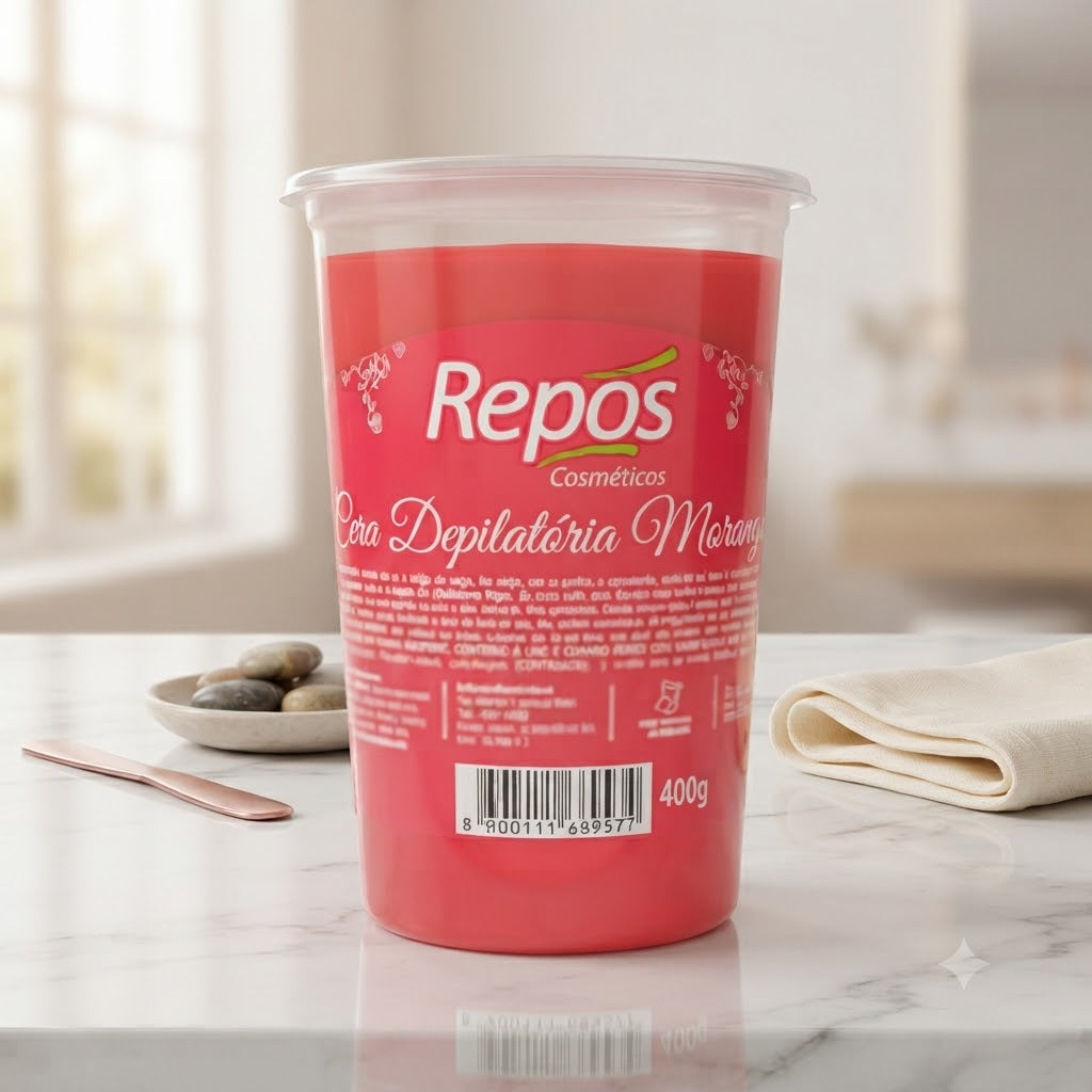 CER DEPILATORIA MORANGO 400G - REPOS