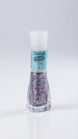 ESMALTE 8ML BABADO E GLITERIA PEGUEI EM OFF - DAILUS QUERIDINHOS