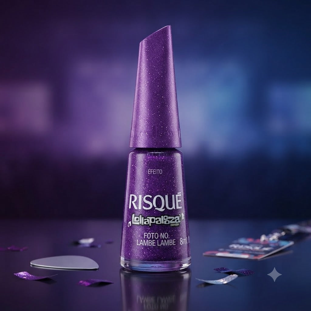 ESMALTE RISQUE 8ML FOTO DO LAMBE LAMBE