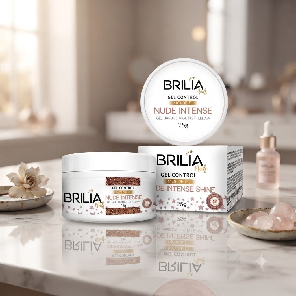 GEL CONTROL 25G NUDE INTENSE - BRILIA